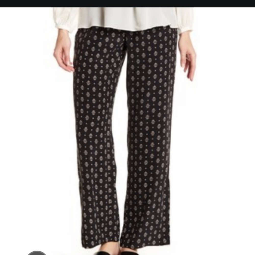 Joie Florencia floral print silk pant, EUC